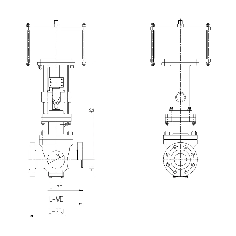 MFA(B)OY Worm Gear (Piston) Type Orbit Ball Valve