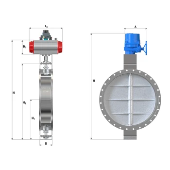 ZSH(DR)W Ventilation Butterfly Valve