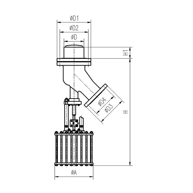 ZMQF/ZSQF Pneumatic Bottom Valve