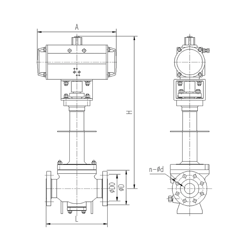 ZSHGOD Cryogenic Top-Entry Ball Valve