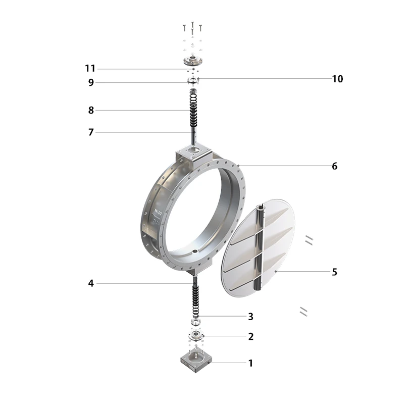 ZSH(DR)W Ventilation Butterfly Valve
