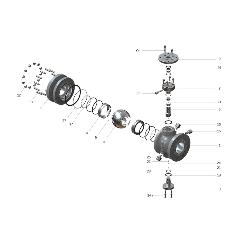 API6D Pipeline Ball Valve