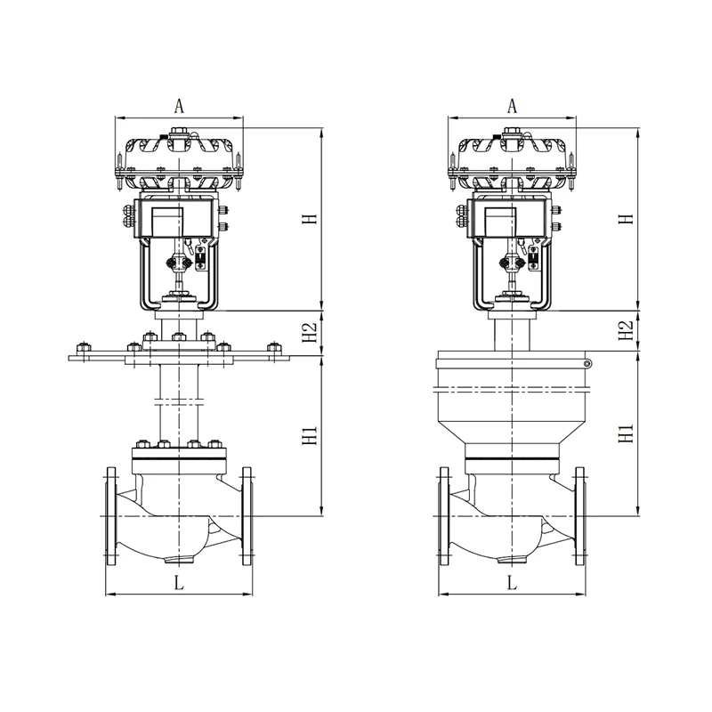 YSIQD Cryogenic Pneumatic Control Valve