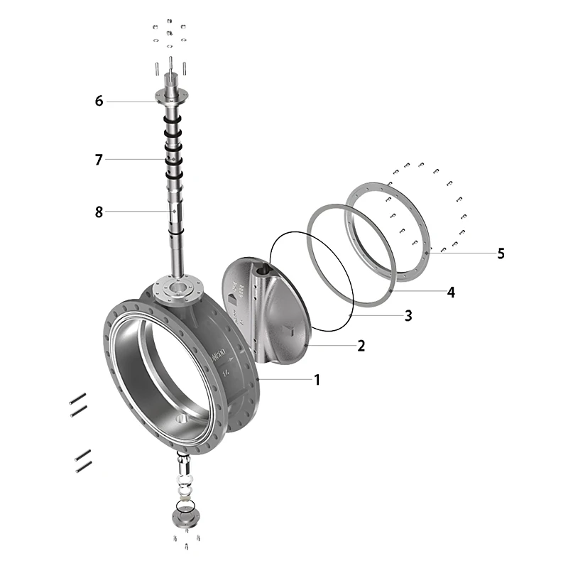 ZSH(DR)E Triple Eccentric Butterfly Valve