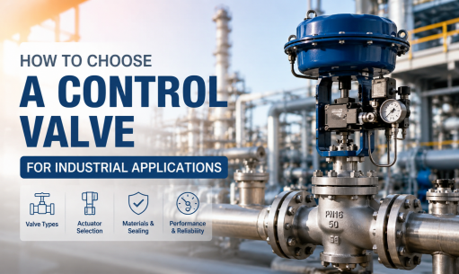 How to Choose a Control Valve for Industrial Applications