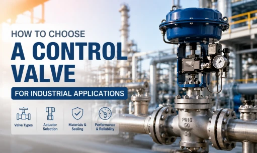 How to Choose a Control Valve for Industrial Applications