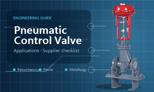 Pneumatic Control Valves: How They Work & What to Look for in a Supplier